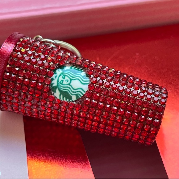 Limited Edition Starbucks Rhinestone Keychain - Picture 6 of 6